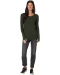 Long Sleeve Crew Tee with Thumbhole