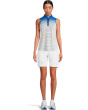Flux Print Sleeveless Top