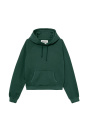 Zara ТОЛСТОВКА С КАПЮШОНОМ И ВЫШИТЫМ ЛОГОТИПОМ среднего размера