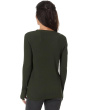 Long Sleeve Crew Tee with Thumbhole