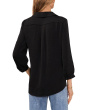Collared Long Sleeve Blouse With Shirtale