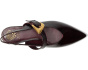Amoret Buckle Slingback Flat Mule