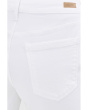 27" Hannah Mid-Rise Crop Flare Jeans with Twisted Slit