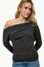 C&A Рубашка с длинным рукавом - Slim Fit 2267097 темно-серо-меланжевого цвета