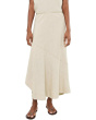 Long Engagement Rumba Linen Skirt