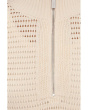 Open Knit 1/2 Zip Sweater
