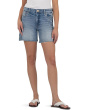 Hailey High-Rise Shorts with Raw Hem