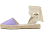 Vichy Lauren Lace-up Espadrille