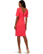 Roll Neck Sheath With V Back