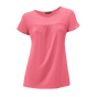 Designer-Shirt m. Chiffon, hummer