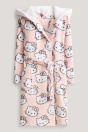 C&A Махровый халат Hello Kitty с капюшоном 2255782 розовый