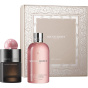 Molton Brown Подарочный набор Delicious Rhubarb & Rose с ароматом ревеня 100 мл + гель для ванны и душа 300 мл - 1 шт.