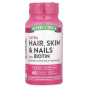 Natures Truth, Ultra Hair, Skin & Nails плюс биотин, 60 капсул в оболочке