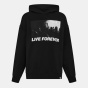 Pretty Green Мужская толстовка с капюшоном PG Live Forever