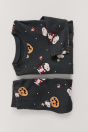 Zara 1 1/2-6 ЛЕТ / ПИЖАМА С КУРБИССЕНОМ И антрацитом СНУПИ АРАХИС