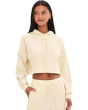 Breathe Easy Ribbed Cropped Hoodie