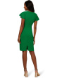 Tie Front Flutter Midi Dress