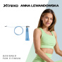 XTREXO Basic+ Скакалка, синяя