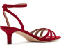 Kendyl Kitten-Heels Suede Sandals
