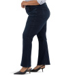 Plus Size Ana High-rise Fab Ab Flare-Baby Double Needle All Over