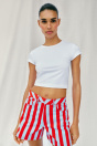 Zara Футболка С КОРОТКИМИ РУКАВАМИ 556739235-250-1