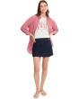 Denim Wrap Mini Skort