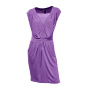 Rei_verschlu_-Kleid m. Raffungen, lila