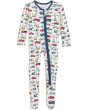Kickee Pants Kids Футболка с принтом и двухсторонней застежкой-молнией (для младенцев)