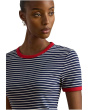 Striped Stretch Cotton Tee