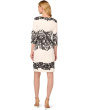 Scroll Lace Short Dress