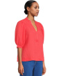 Mialeigh Elbow Sleeve Linen Top