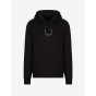 Armani Exchange Толстовка с капюшоном с принтом логотипа