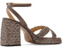 Valeriette Raffia Sandals
