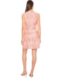 Palm-A-Dora Split-Neck Dress