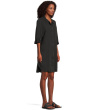 Roll-up Long Sleeve Shirt Dress