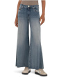 Ryan High Rise Fab Ab Super Wide Leg Raw Hem