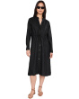 Organic Linen Mandarin Collar Dress
