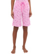 Petite V-Neck Tee & Bermuda Shorts Pajama Set