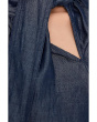 Raglan Seam Neck Bow Shirtail Top