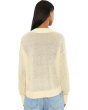 Linen Arline V-neck Pullover- Finer Count