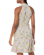 Suttonn Twist Neck Frill Detail Mini Dress