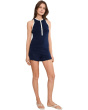 Maren Contrast Henley Tank