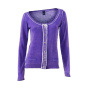 Strickjacke, lila