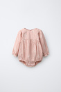 Zara КОМБИНЕЗОН С ЦВЕТОЧНОЙ ВЫШИВКОЙ 496109100-645-3