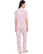 Petite Sunshine Meadows Elbow Sleeve Notch Collar Girlfriend Pajama Set