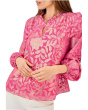 Giana Long Sleeve Silk Top