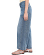 Mid-Rise Stride Wide Leg Jeans With Utility Details 30" Inseam