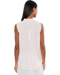 Organic Handkerchief Linen Mandarin Collar Shirt