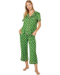 Short Sleeve Cropped PJ Set