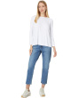 Shelby Ruched Shoulder 3/4 Sleeve Tee